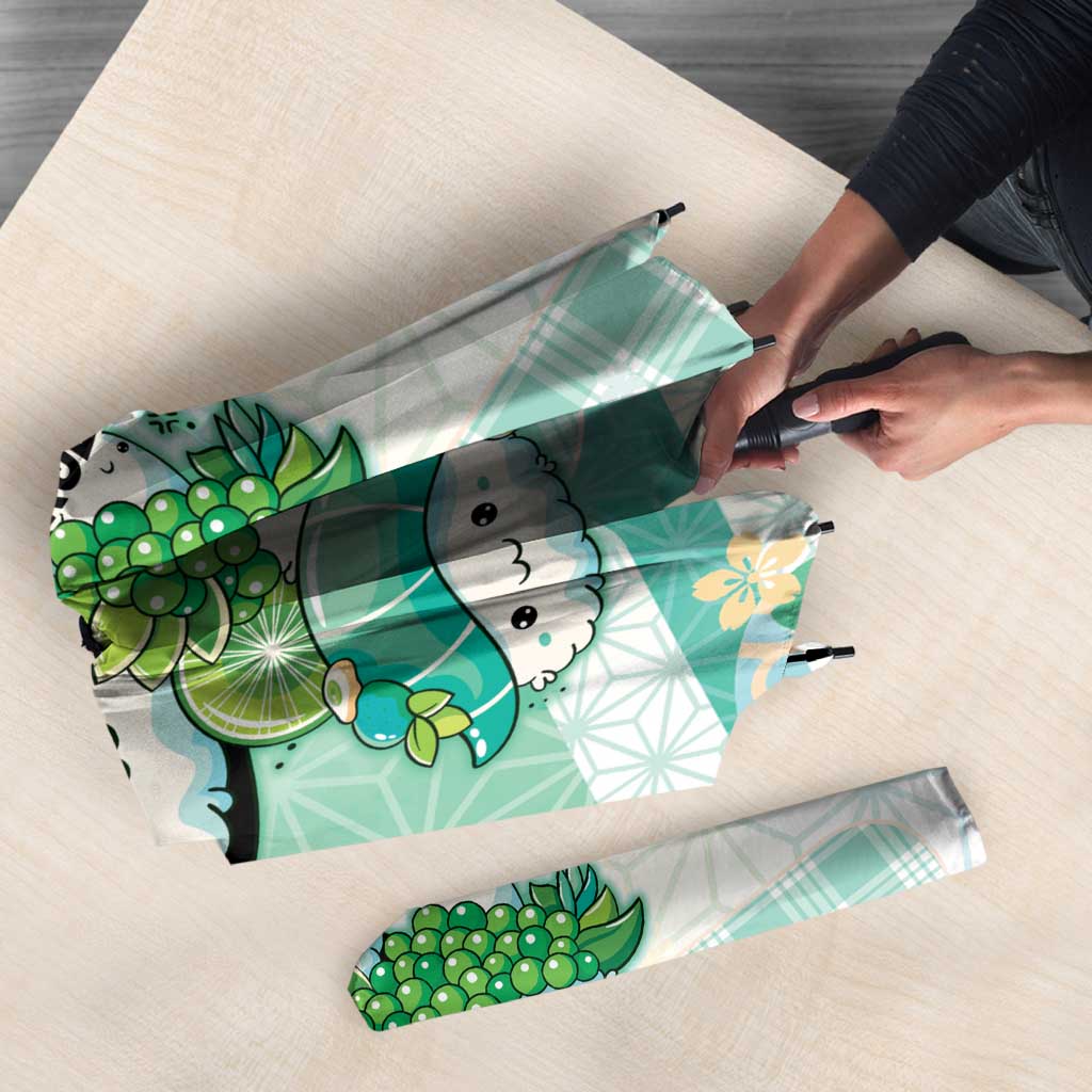 Japanese Kawaii Sushi Umbrella Green Wagara Palaka This Is How I Roll