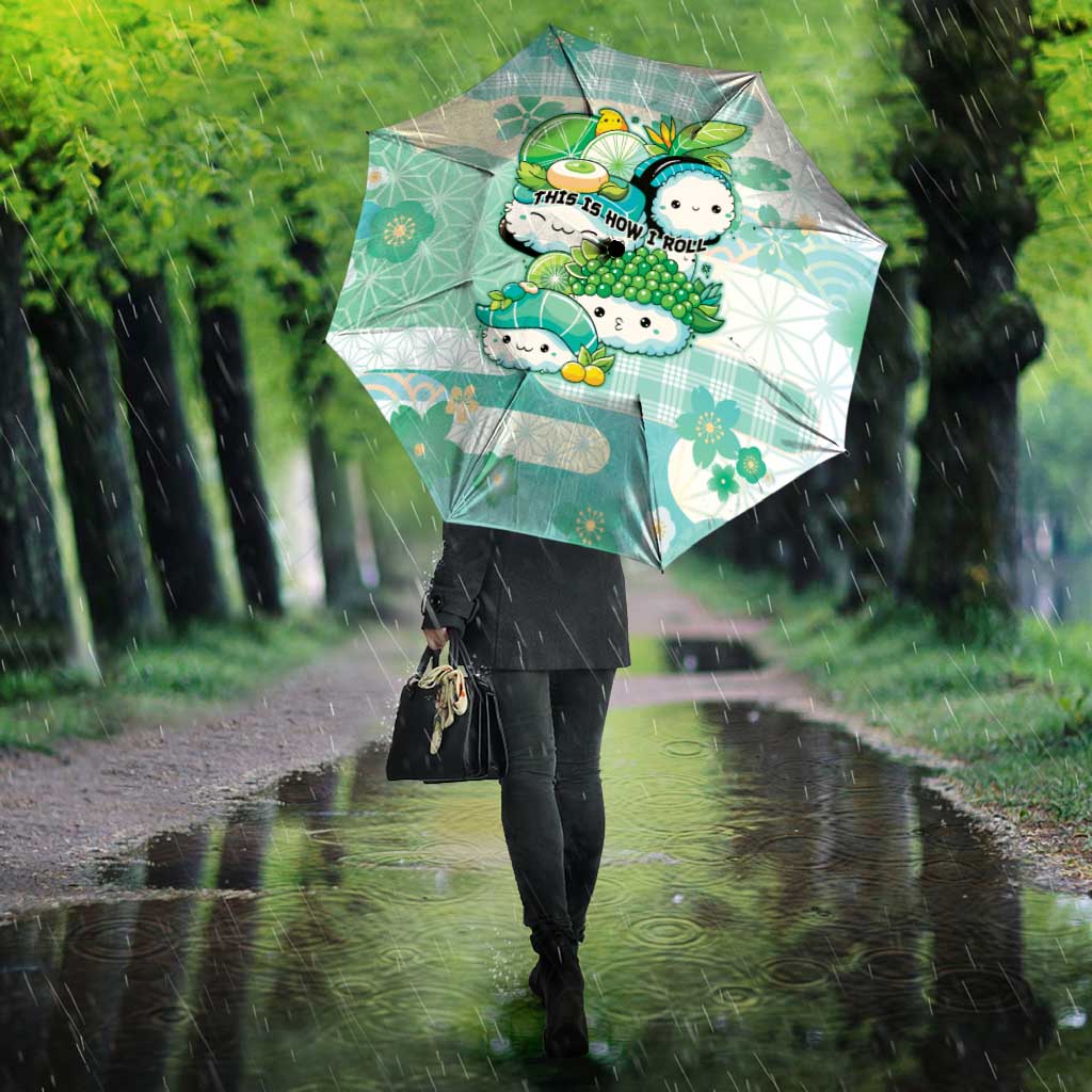 Japanese Kawaii Sushi Umbrella Green Wagara Palaka This Is How I Roll