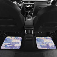 Personalized Japanese Kawaii Sushi Car Mats Blue Wagara Palaka This Is How I Roll LT9 Set 2pcs - Back Blue - Polynesian Pride