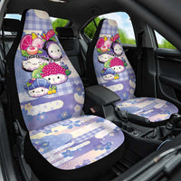 Japanese Kawaii Sushi Car Seat Cover Blue Wagara Palaka This Is How I Roll LT9 One Size Blue - Polynesian Pride