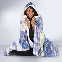 Japanese Kawaii Sushi Hooded Blanket Blue Wagara Palaka This Is How I Roll