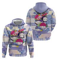 Personalized Japanese Kawaii Sushi Hoodie Blue Wagara Palaka This Is How I Roll LT9 - Polynesian Pride