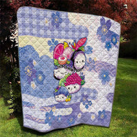 Japanese Kawaii Sushi Quilt Blue Wagara Palaka This Is How I Roll LT9 - Polynesian Pride