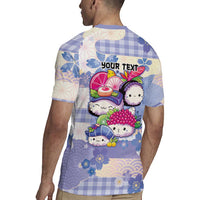 Personalized Japanese Kawaii Sushi Rugby Jersey Blue Wagara Palaka This Is How I Roll LT9 - Polynesian Pride
