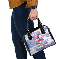 Japanese Kawaii Sushi Shoulder Handbag Blue Wagara Palaka This Is How I Roll LT9 - Polynesian Pride