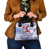 Japanese Kawaii Sushi Shoulder Handbag Blue Wagara Palaka This Is How I Roll LT9 - Polynesian Pride