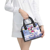 Japanese Kawaii Sushi Shoulder Handbag Blue Wagara Palaka This Is How I Roll LT9 - Polynesian Pride