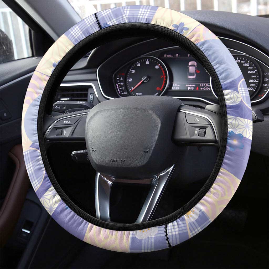 Japanese Kawaii Sushi Steering Wheel Cover Blue Wagara Palaka This Is How I Roll LT9 - Polynesian Pride