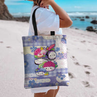 Japanese Kawaii Sushi Tote Bag Blue Wagara Palaka This Is How I Roll LT9 - Polynesian Pride