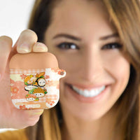 Japanese Kawaii Sushi AirPods Case Peach Wagara Palaka This Is How I Roll LT9 - Polynesian Pride