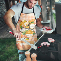Japanese Kawaii Sushi Apron Peach Wagara Palaka This Is How I Roll LT9 - Polynesian Pride