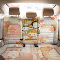 Japanese Kawaii Sushi Back Car Seat Cover Peach Wagara Palaka This Is How I Roll LT9 - Polynesian Pride