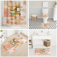 Japanese Kawaii Sushi Bathroom Set Peach Wagara Palaka This Is How I Roll LT9 - Polynesian Pride