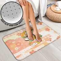 Japanese Kawaii Sushi Bathroom Set Peach Wagara Palaka This Is How I Roll LT9 - Polynesian Pride