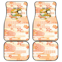 Personalized Japanese Kawaii Sushi Car Mats Peach Wagara Palaka This Is How I Roll LT9 - Polynesian Pride