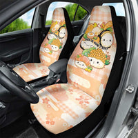 Japanese Kawaii Sushi Car Seat Cover Peach Wagara Palaka This Is How I Roll LT9 - Polynesian Pride
