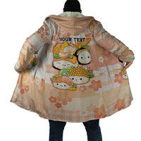 Personalized Japanese Kawaii Sushi Cloak Peach Wagara Palaka This Is How I Roll LT9 - Polynesian Pride