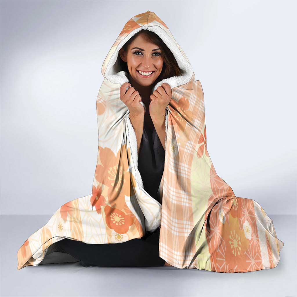 Japanese Kawaii Sushi Hooded Blanket Peach Wagara Palaka This Is How I Roll LT9 - Polynesian Pride
