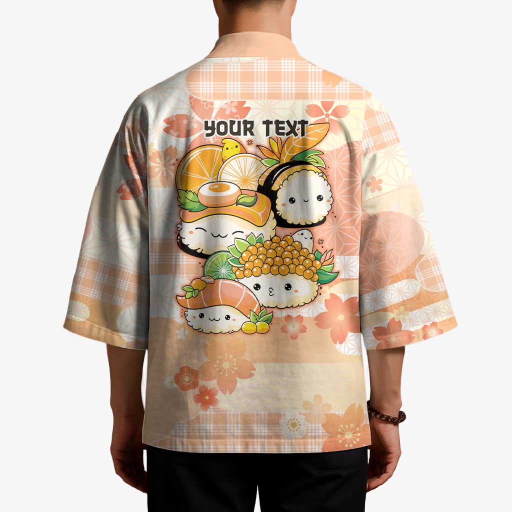 Personalized Japanese Kawaii Sushi Kimono Peach Wagara Palaka This Is How I Roll LT9 - Polynesian Pride