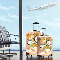 Japanese Kawaii Sushi Luggage Cover Peach Wagara Palaka This Is How I Roll LT9 - Polynesian Pride