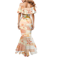 Personalized Japanese Kawaii Sushi Mermaid Dress Peach Wagara Palaka This Is How I Roll LT9 - Polynesian Pride
