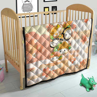 Japanese Kawaii Sushi Quilt Peach Wagara Palaka This Is How I Roll LT9 - Polynesian Pride