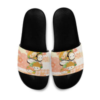 Japanese Kawaii Sushi Slide Sandals Peach Wagara Palaka This Is How I Roll
