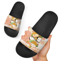 Japanese Kawaii Sushi Slide Sandals Peach Wagara Palaka This Is How I Roll