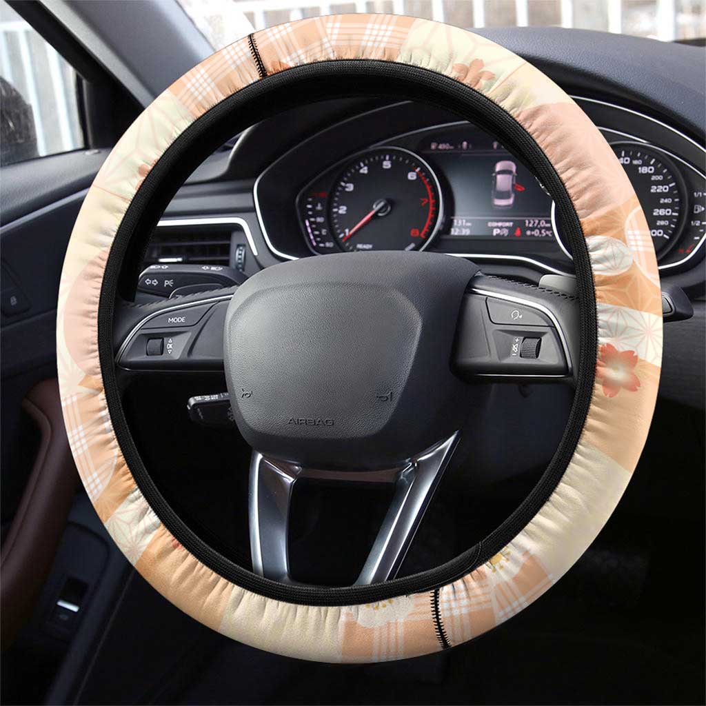 Japanese Kawaii Sushi Steering Wheel Cover Peach Wagara Palaka This Is How I Roll LT9 - Polynesian Pride