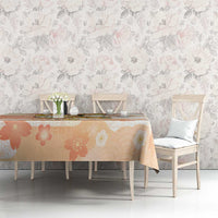 Japanese Kawaii Sushi Tablecloth Peach Wagara Palaka This Is How I Roll LT9 - Polynesian Pride