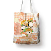 Japanese Kawaii Sushi Tote Bag Peach Wagara Palaka This Is How I Roll LT9 - Polynesian Pride