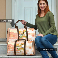 Japanese Kawaii Sushi Travel Bag Peach Wagara Palaka This Is How I Roll LT9 - Polynesian Pride
