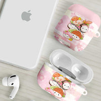 Japanese Kawaii Sushi AirPods Case Pink Wagara Palaka This Is How I Roll LT9 - Polynesian Pride