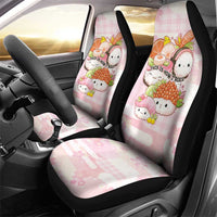 Japanese Kawaii Sushi Car Seat Cover Pink Wagara Palaka This Is How I Roll LT9 - Polynesian Pride
