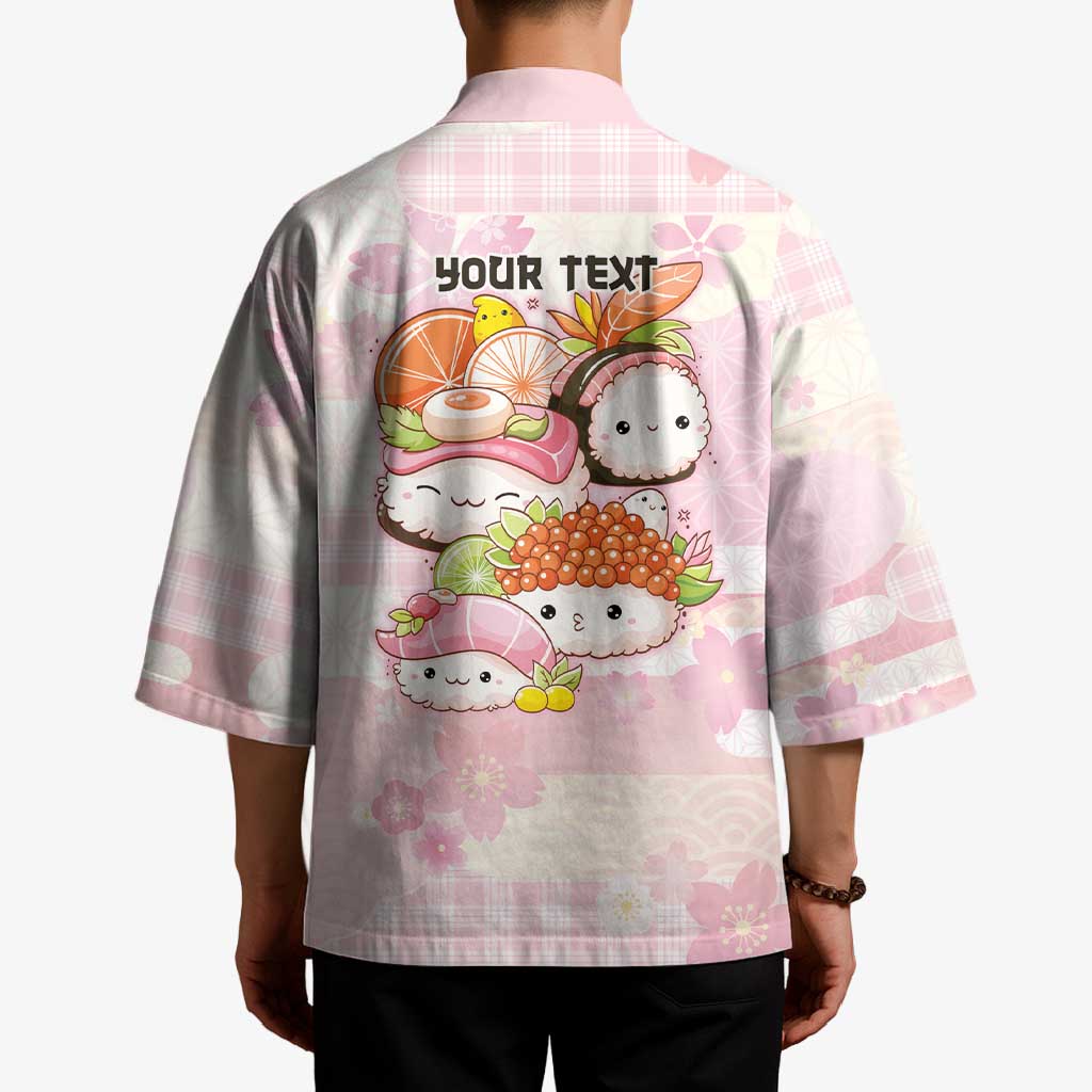 Personalized Japanese Kawaii Sushi Kimono Pink Wagara Palaka This Is How I Roll LT9 - Polynesian Pride