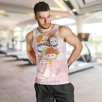 Personalized Japanese Kawaii Sushi Men Tank Top Pink Wagara Palaka This Is How I Roll LT9 Pink - Polynesian Pride