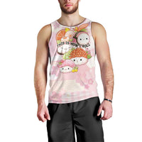 Personalized Japanese Kawaii Sushi Men Tank Top Pink Wagara Palaka This Is How I Roll LT9 - Polynesian Pride