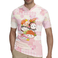 Personalized Japanese Kawaii Sushi Rugby Jersey Pink Wagara Palaka This Is How I Roll LT9 - Polynesian Pride