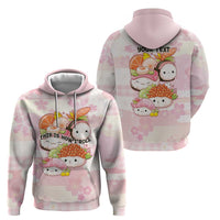 Personalized Japanese Kawaii Sushi Zip Hoodie Pink Wagara Palaka This Is How I Roll LT9 - Polynesian Pride