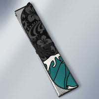 Personalized Japanese Koi Fish Ramen Auto Sun Shade Tiki Surfing Wagara Hibiscus Pattern LT9 - Polynesian Pride