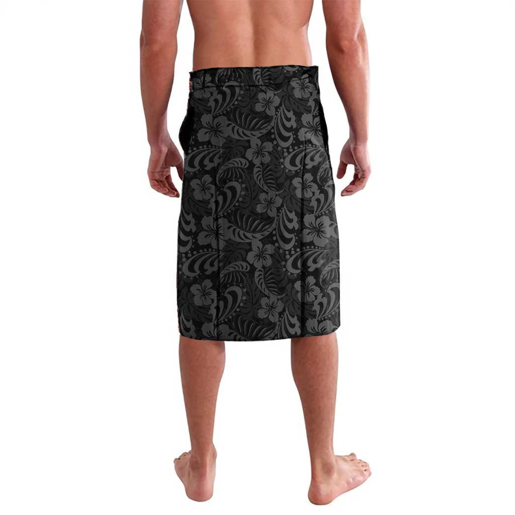 Personalized Japanese Koi Fish Ramen Lavalava Tiki Surfing Wagara Hibiscus Pattern LT9 - Polynesian Pride
