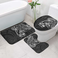 Black Guam Latte Stone Tribal Tattoo Bathroom Set Hafa Adai Six 7 One - Polynesian Pride