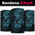 Blue Guam Latte Stone Tribal Tattoo Neck Gaiter Hafa Adai Six 7 One - Polynesian Pride