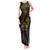 Gold Guam Latte Stone Tribal Tattoo Tank Maxi Dress Hafa Adai Six 7 One