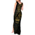 Gold Guam Latte Stone Tribal Tattoo Tank Maxi Dress Hafa Adai Six 7 One