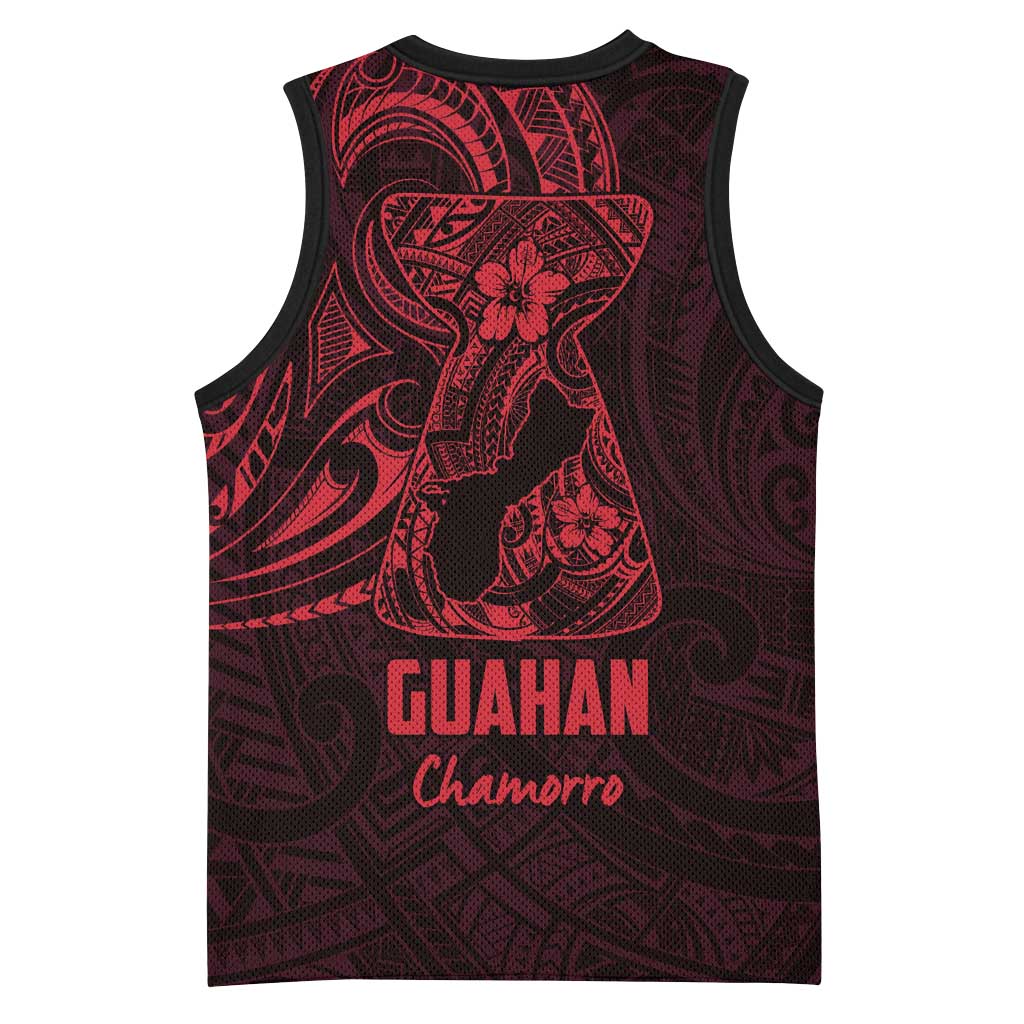 Oxblood Guam Latte Stone Tribal Tattoo Basketball Jersey Hafa Adai Six 7 One - Polynesian Pride