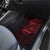 Oxblood Guam Latte Stone Tribal Tattoo Car Mats Hafa Adai Six 7 One