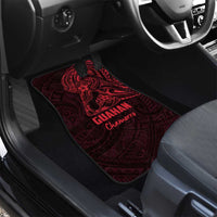 Oxblood Guam Latte Stone Tribal Tattoo Car Mats Hafa Adai Six 7 One