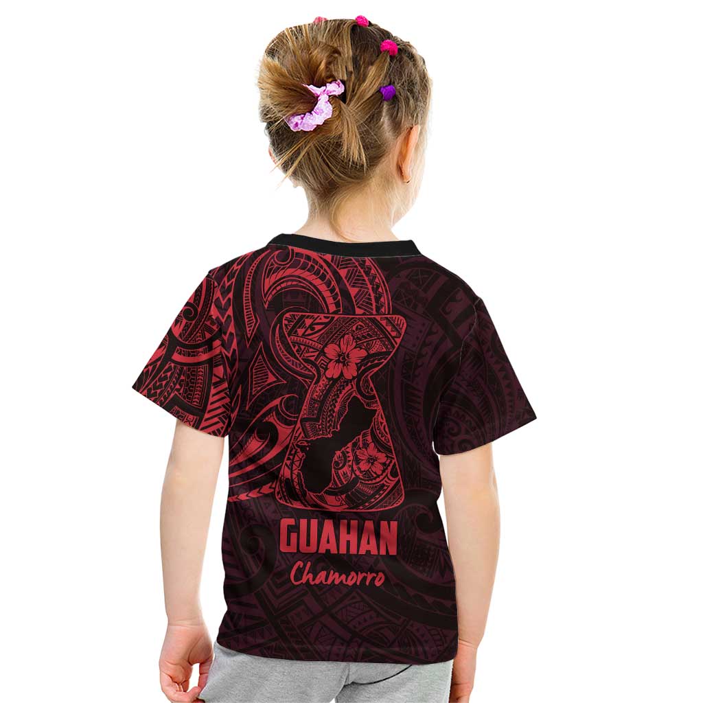 Oxblood Guam Latte Stone Tribal Tattoo Kid T Shirt Hafa Adai Six 7 One