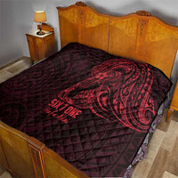 Oxblood Guam Latte Stone Tribal Tattoo Quilt Hafa Adai Six 7 One